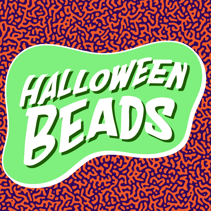 Halloween Beads - Jelli Bead