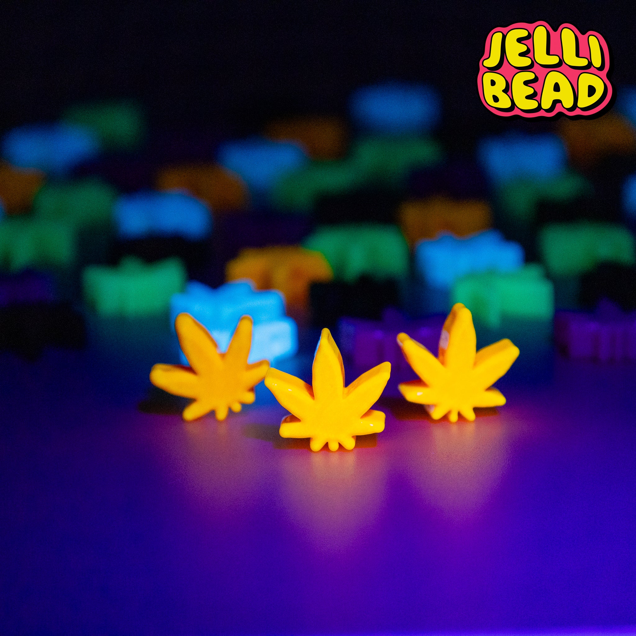 Weed Leaf Beads