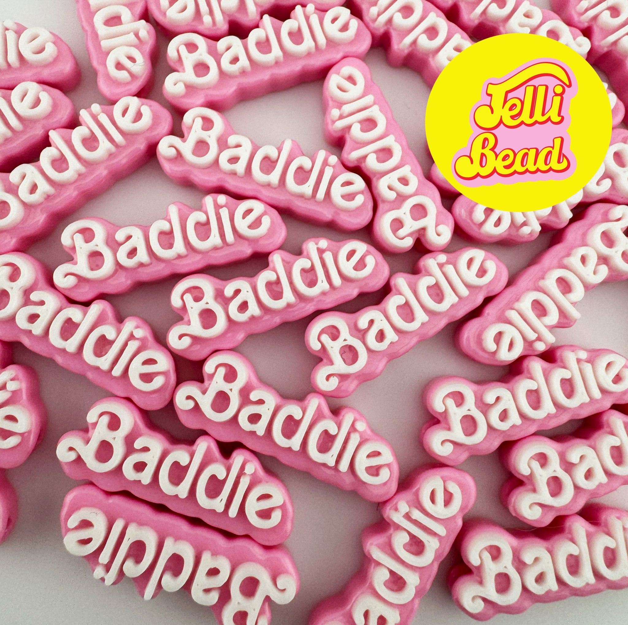 Baddie Beads   4  - Jelli Bead, Colorful custom kandi beads for beaded bracelets, perfect for music festivals, swifties, and rave fashion. Personalized charm bracelets that add flair to any look.