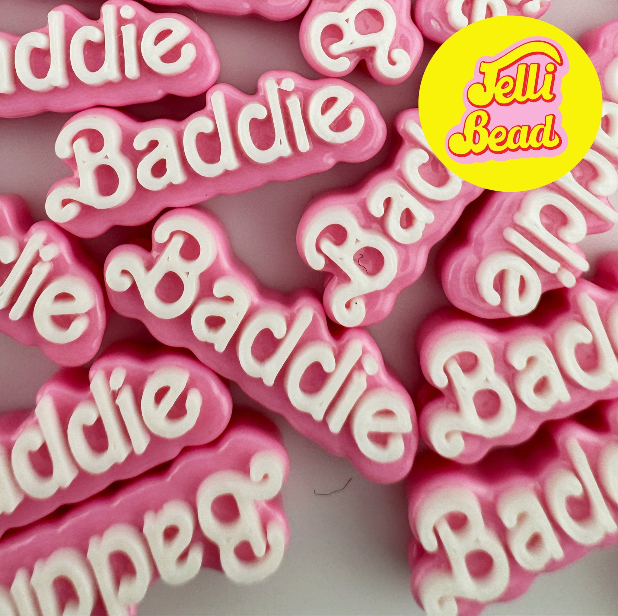 Baddie Beads   3  - Jelli Bead, Colorful custom kandi beads for beaded bracelets, perfect for music festivals, swifties, and rave fashion. Personalized charm bracelets that add flair to any look.