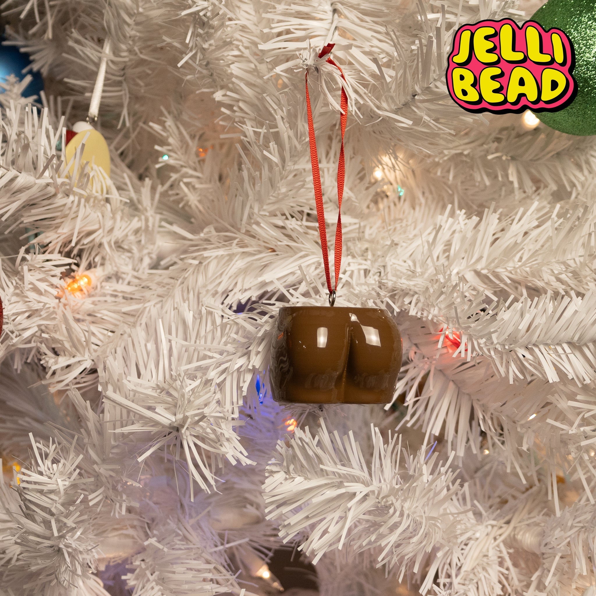 Butt Ornament - Jelli Bead Kandi Beads