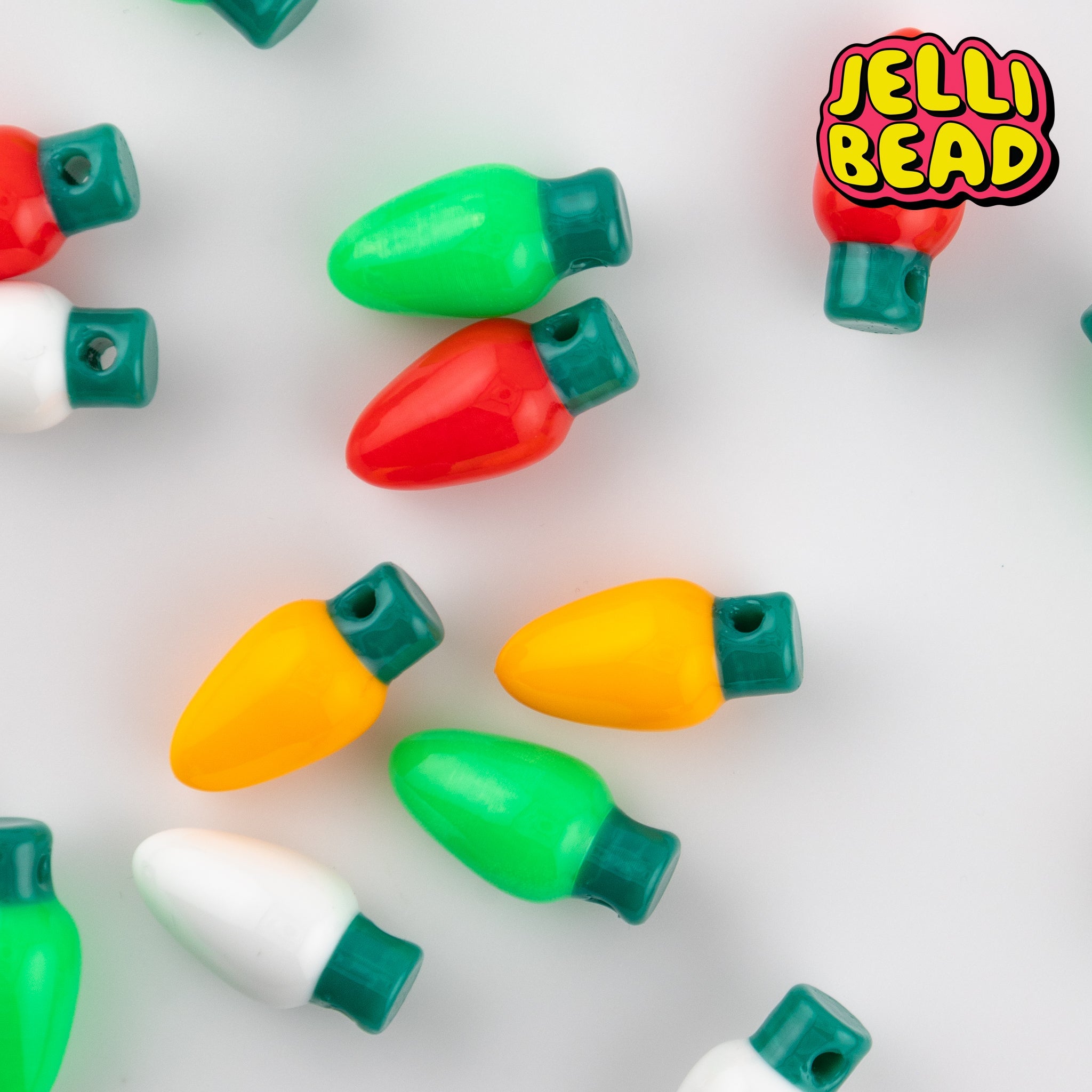 Christmas Light Beads - Jelli Bead Kandi Beads