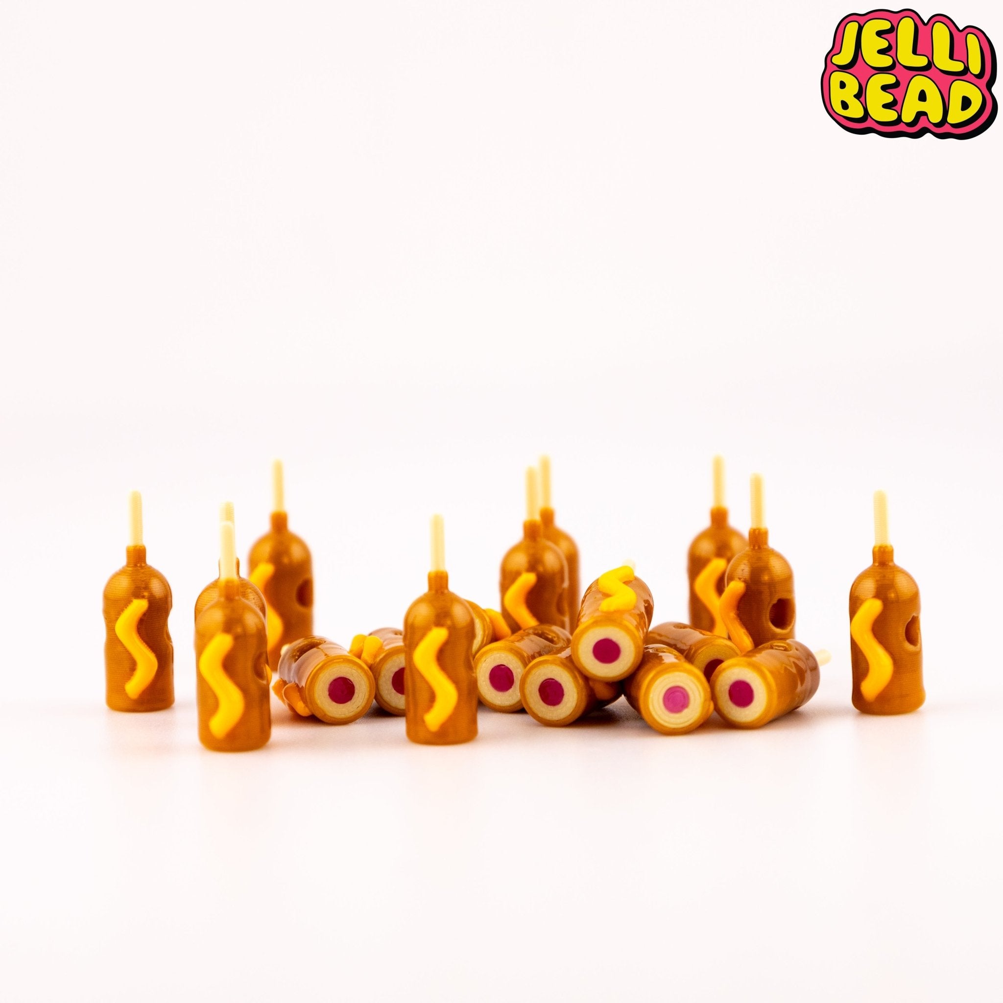 Corndog Beads - Jelli Bead Kandi Beads