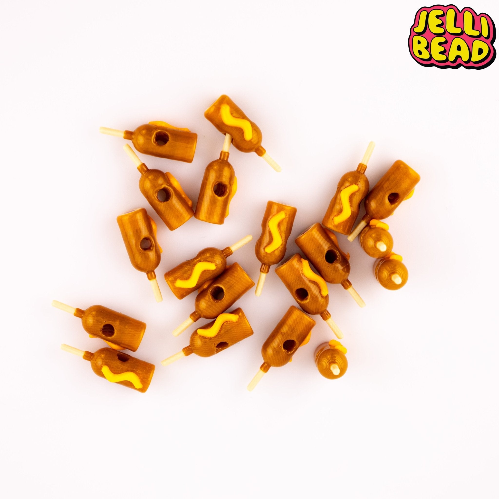 Corndog Beads - Jelli Bead Kandi Beads