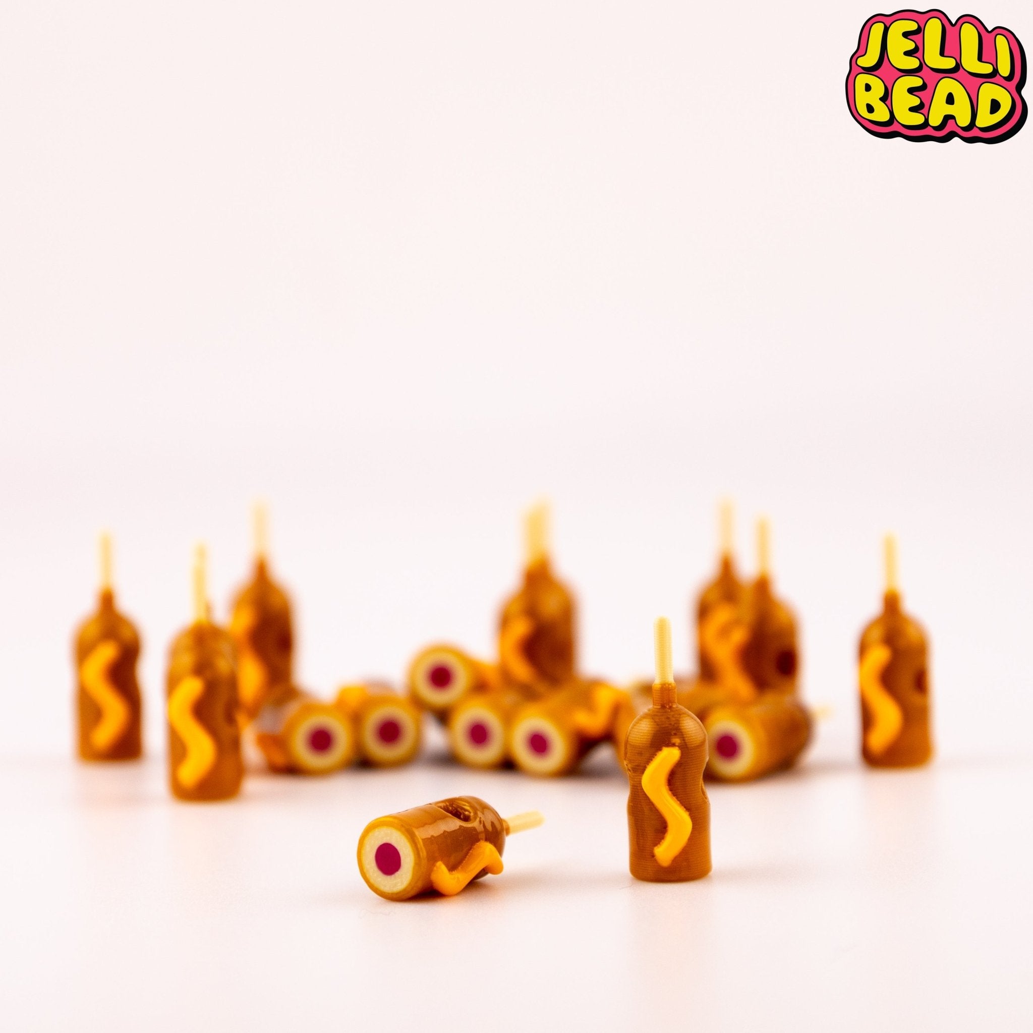 Corndog Beads - Jelli Bead Kandi Beads