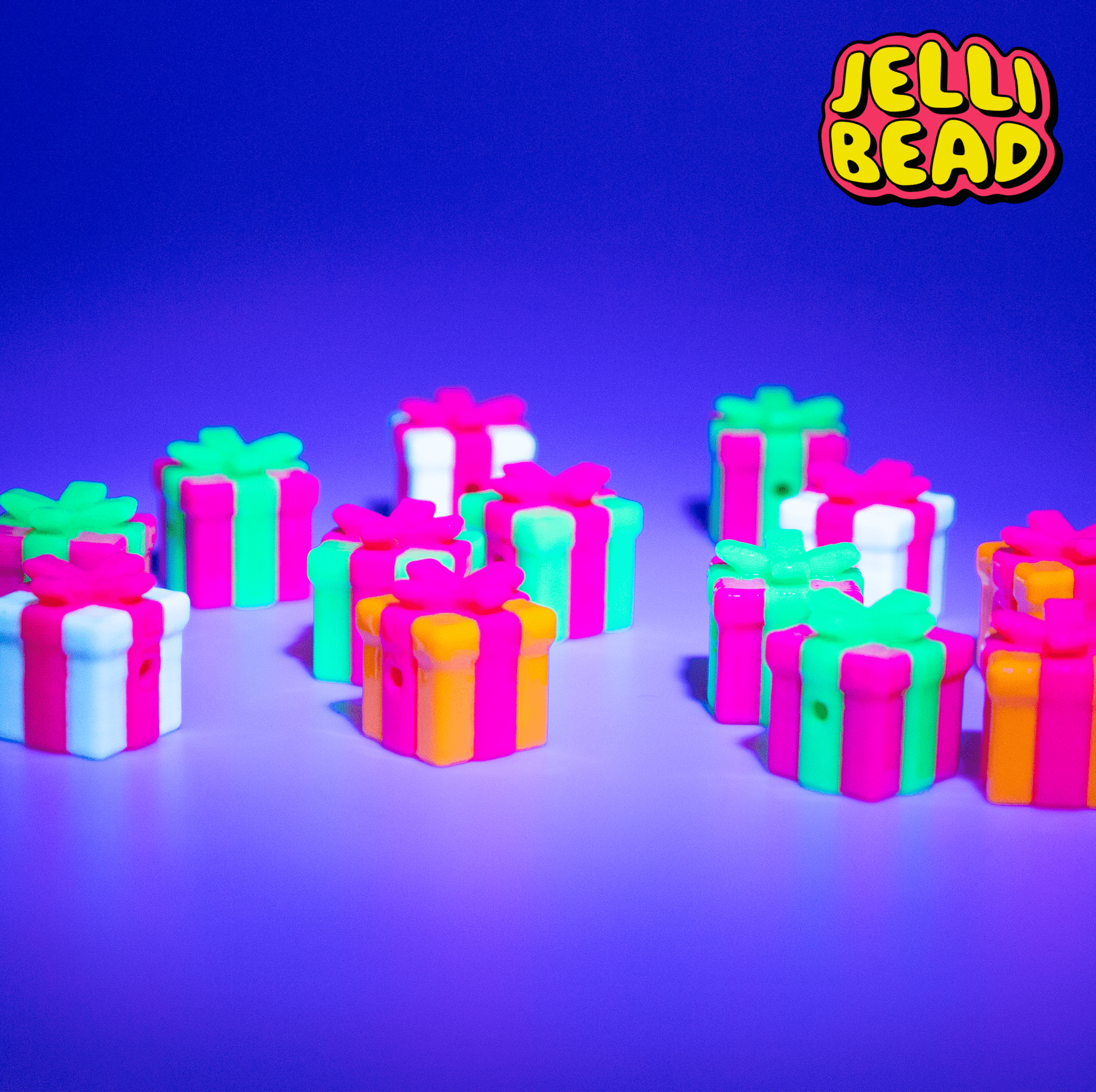 Giftbox Beads - Jelli Bead Kandi Beads