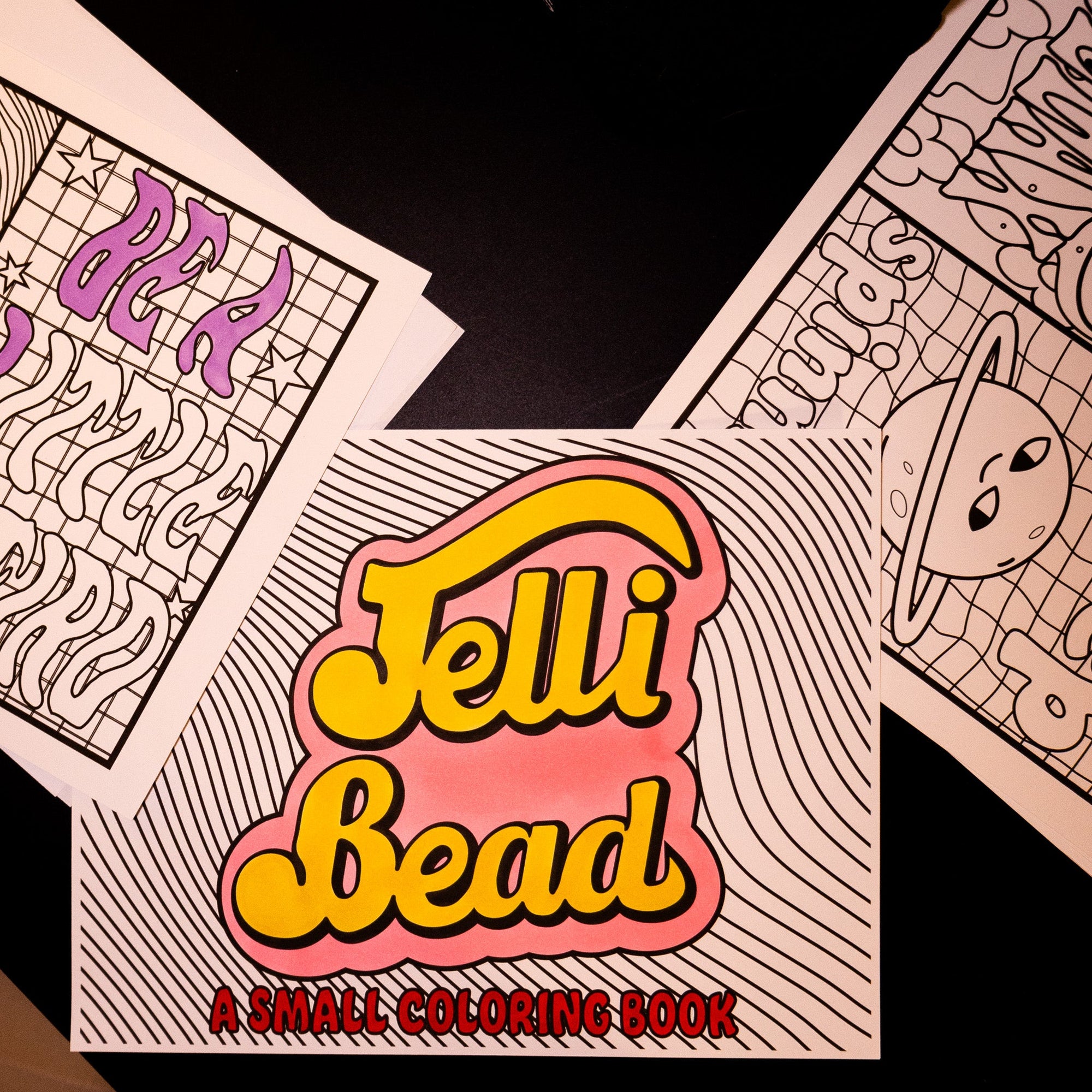 Jelli Bead Coloring Book   1  - Jelli Bead, Colorful custom kandi beads for beaded bracelets, perfect for music festivals, swifties, and rave fashion. Personalized charm bracelets that add flair to any look.