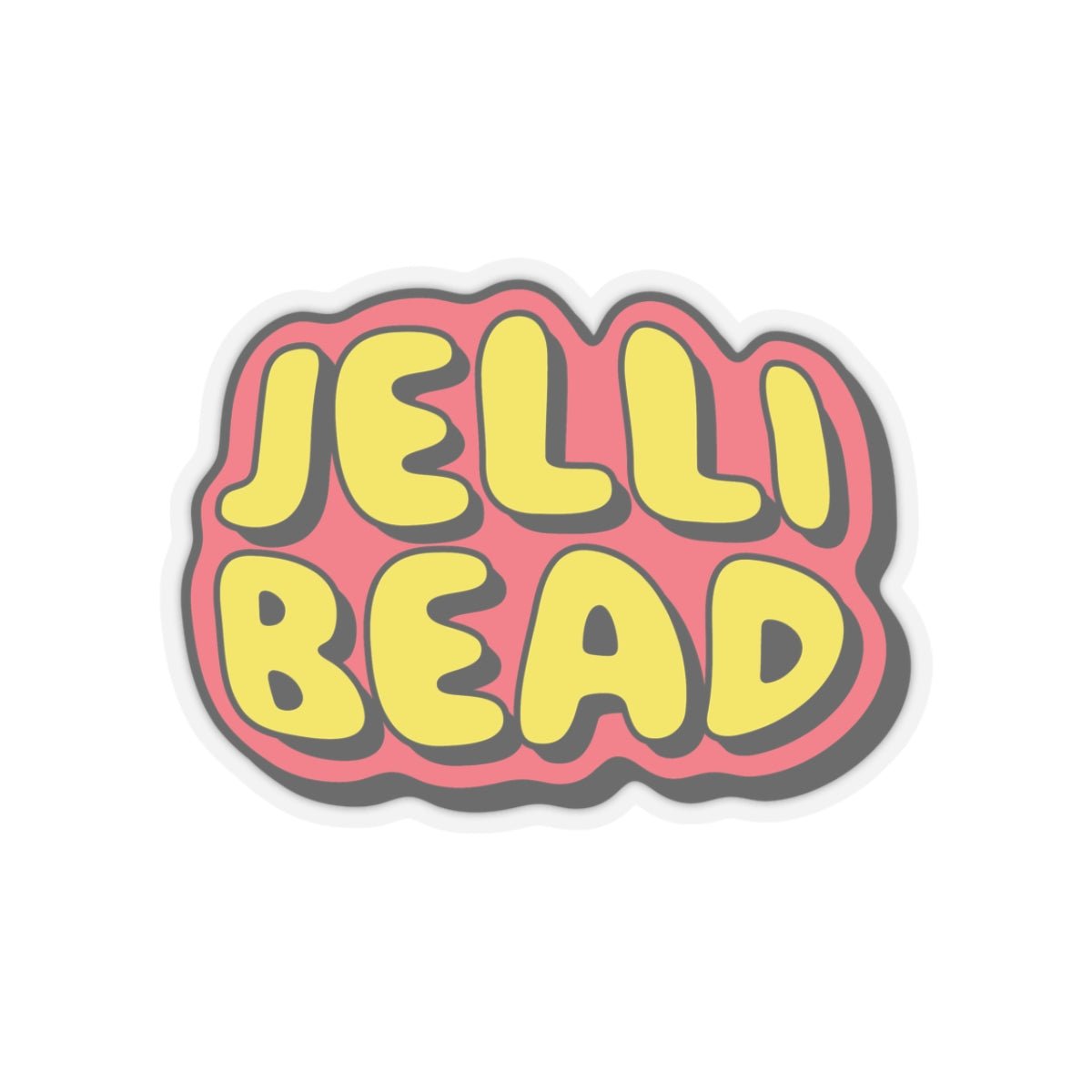 Jelli Bead Kiss - Cut Sticker - Jelli Bead Kandi Beads