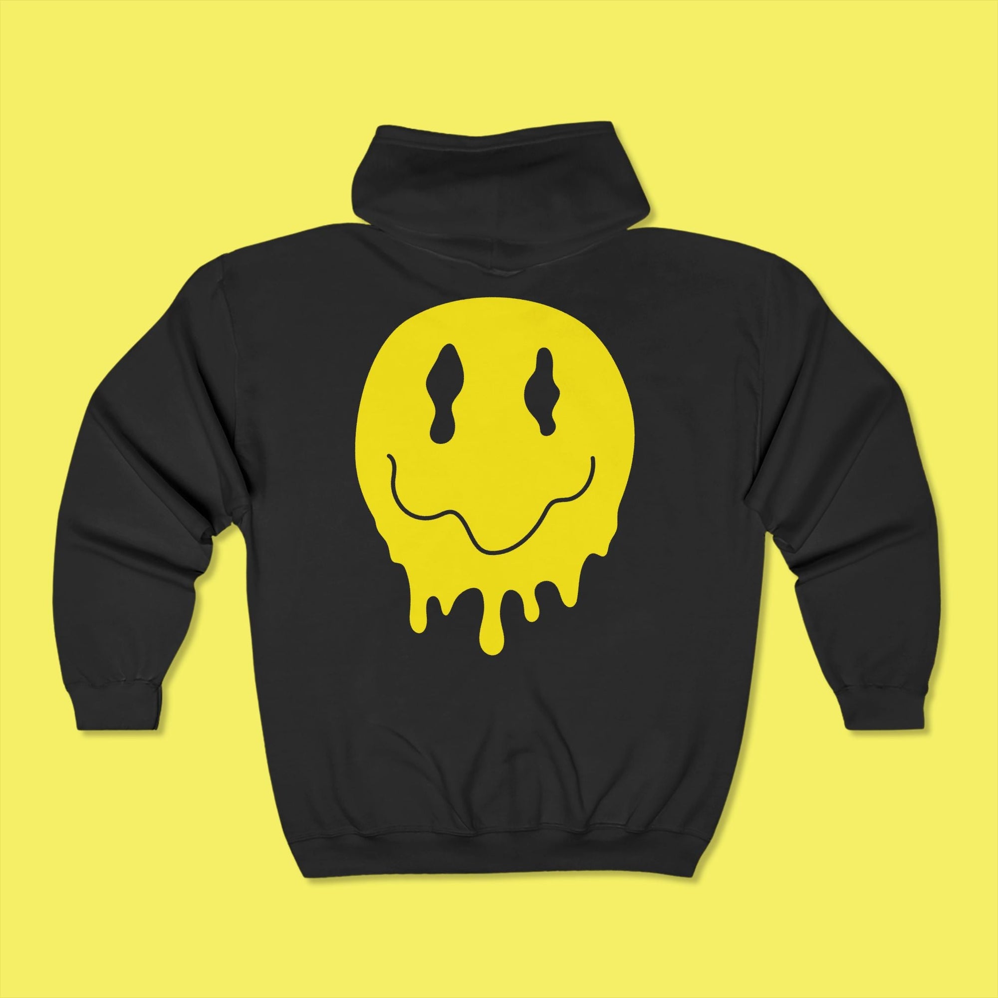 Jelli Bead x Melted Smiley Zipper Hoodie - Jelli Bead Kandi Beads