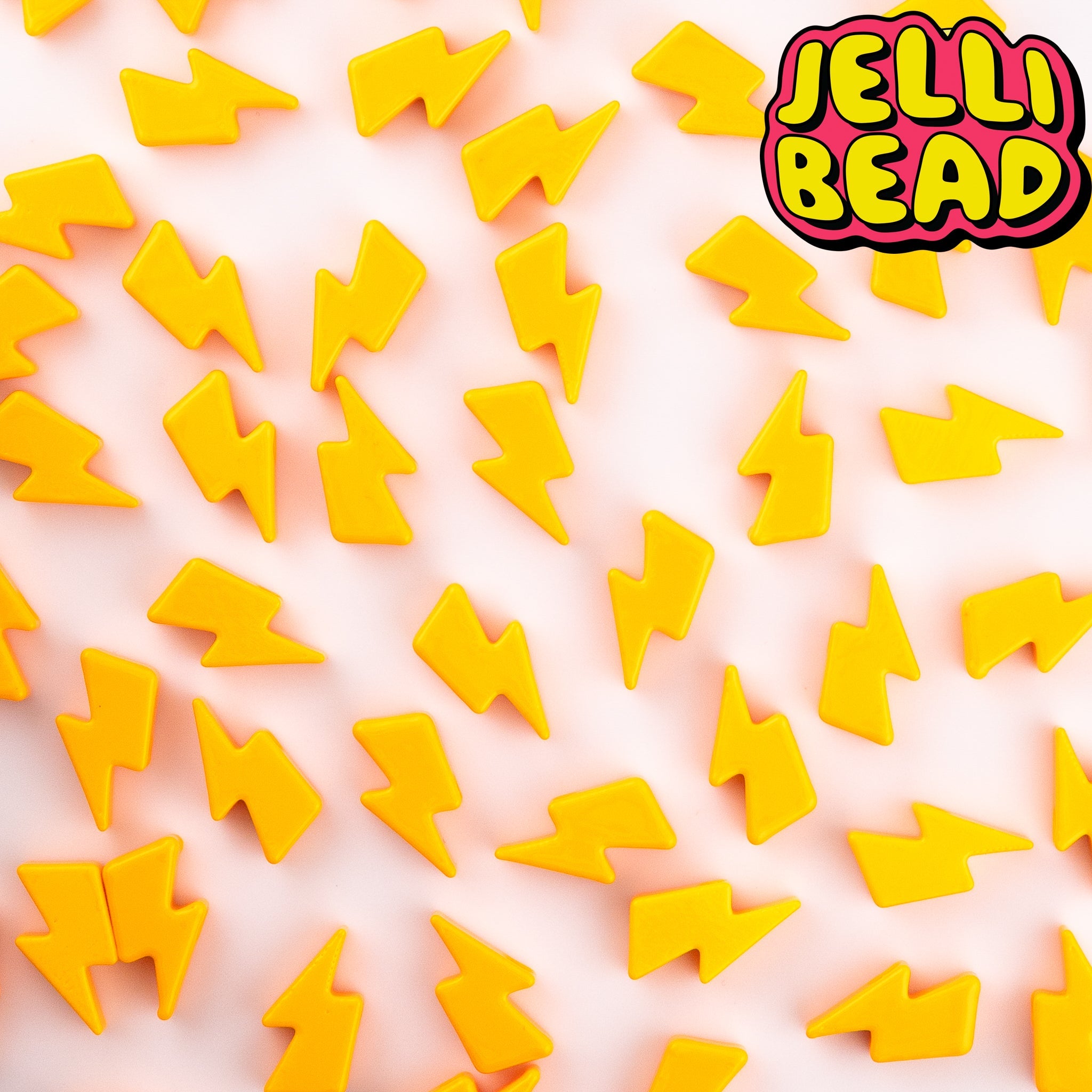 Lightning Bolt Beads - Jelli Bead Kandi Beads