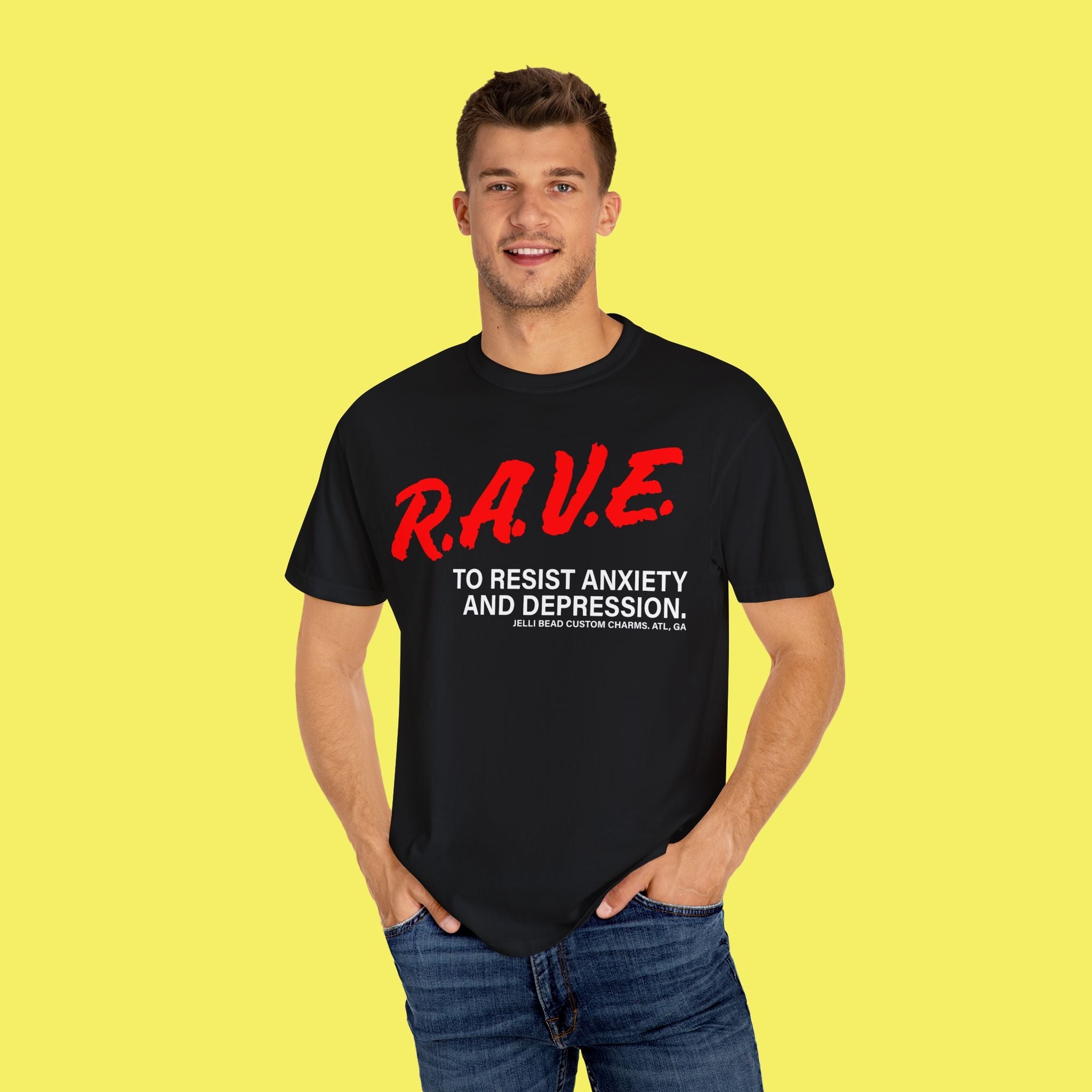 R.A.V.E. Shirt - Jelli Bead Kandi Beads