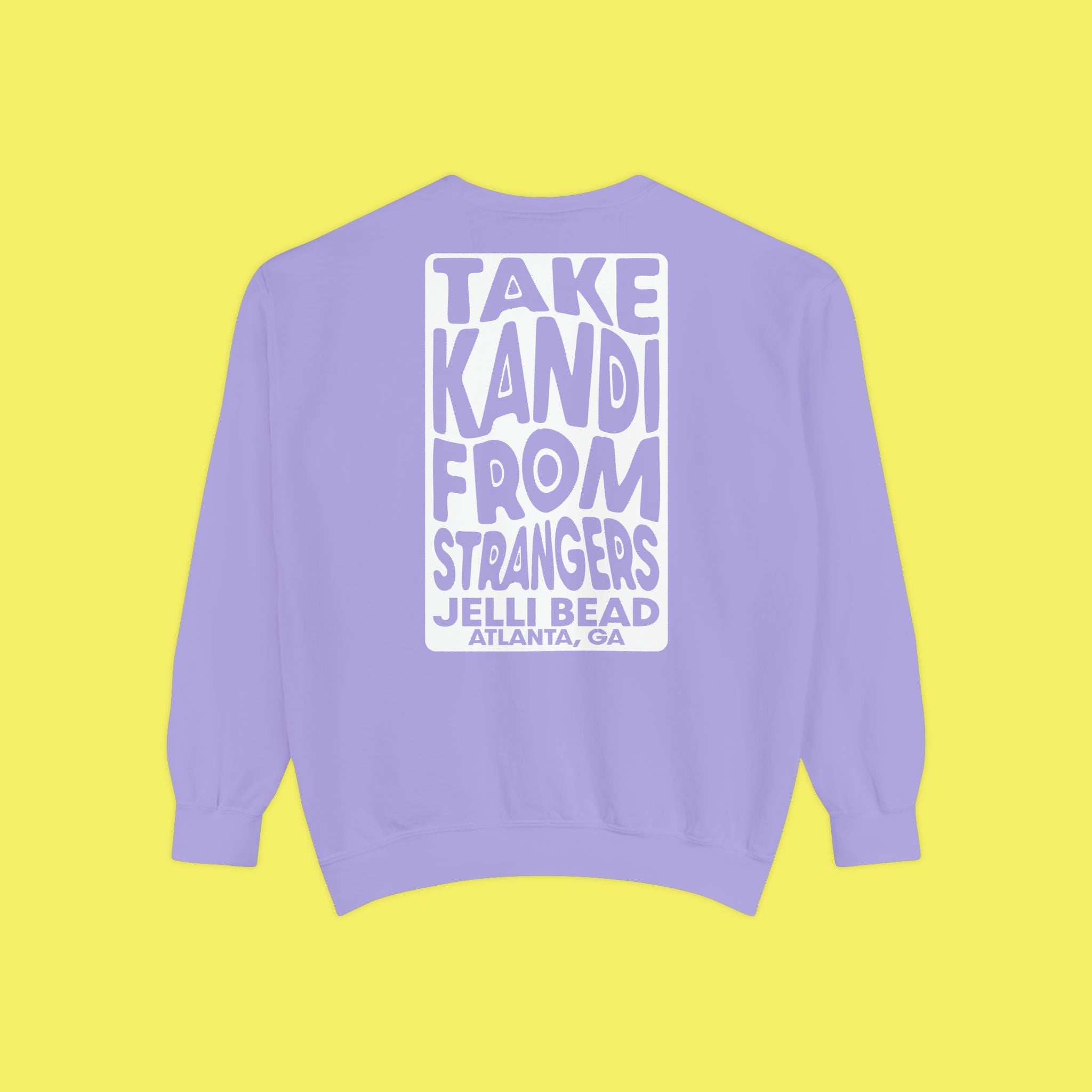 Take Kandi From Strangers Crew Neck - Jelli Bead Kandi Beads